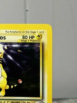 Pokemon TCG - Ampharos 1/111 Holo Rare - WOTC Neo Genesis *Read Description* - Image 3
