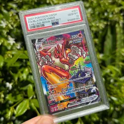 2021 POKEMON SWORD & SHIELD CHILLING REIGN SECRET FULL ART/BLAZIKEN VMAX PSA 10 - Image 3