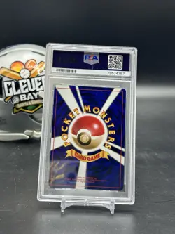 1996 Pokemon Card Mewtwo Holo #150 PSA 9 Mint Japanese Basic (CBMH) - Image 2