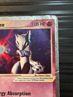 Mewtwo ex 101/109 Ruby & Sapphire DAMAGED (See Photos) Pokemon TCG - Image 2