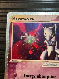 Mewtwo ex 101/109 Ruby & Sapphire DAMAGED (See Photos) Pokemon TCG - Image 3