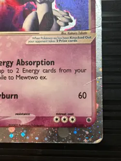 Mewtwo ex 101/109 Ruby & Sapphire DAMAGED (See Photos) Pokemon TCG - Image 5