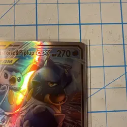 Custom Blastoise&piplup Gx Fun Fan Art (Pocket Monsters) Pokemon Card - Image 4