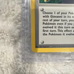 Pokemon Giovanni Gym Challenge 18/132 Holo Rare Trainer Unlimited 2000 - Image 2