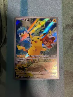 Pikachu SVP 027 Scarlet & Violet Promo Card Paldea Evolved Pokemon NM/Mint #027 - Image 2