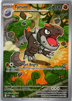 Tyrunt - 070 070 - Holo ME: Mega Evolution Promo Pokemon NM - Image 1
