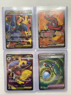 Pokemon Phantasmal Flames Card Lot | 17 Cards - 6 IR 3 UR ex 1 UR Trainer 7 ex - Image 4