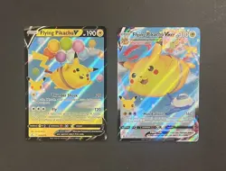 Pokemon Flying Pikachu V & VMAX 006/025 007/025 Celebrations Lot NM - Image 1