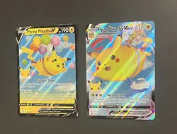 Pokemon Flying Pikachu V & VMAX 006/025 007/025 Celebrations Lot NM - Image 3