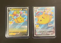 Pokemon Flying Pikachu V & VMAX 006/025 007/025 Celebrations Lot NM - Image 4