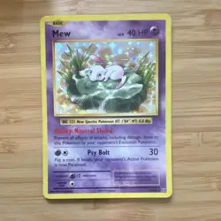 Pokemon Mew Evolutions Card 53/108 Holo Rare 2016 Basic - Image 1