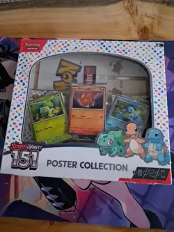 Nintendo Pokemon TCG Scarlet & Violet - 151 Poster Collection Box - 3 Packs 820650853166 - Image 1