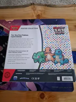Nintendo Pokemon TCG Scarlet & Violet - 151 Poster Collection Box - 3 Packs 820650853166 - Image 4