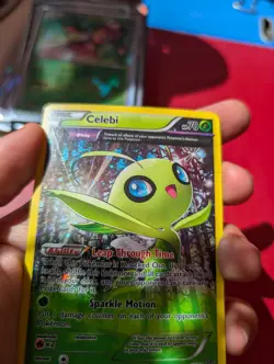 Celebi XY93 Promo Holo Pokemon Card Great Condition - Image 4