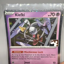 Klefki Holo Pokemon Prize Pack Series 4 Promo Pokemon Card NM/LP Play Stamp - Image 2