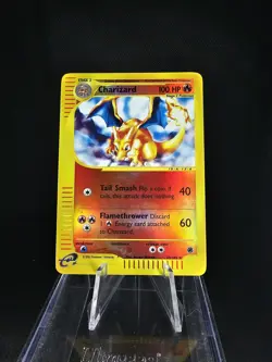Pokemon TCG Charizard Expedition Base Set Reverse Holo 39/165 LP - Image 1
