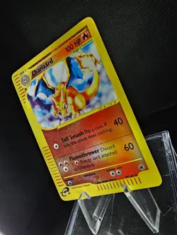Pokemon TCG Charizard Expedition Base Set Reverse Holo 39/165 LP - Image 3