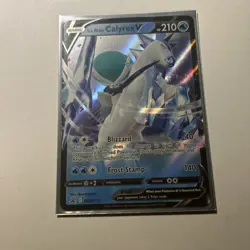 Pokemon TCG Ice Rider Calyrex V Sword & Shield SWSH130 Holo Promo Promo - Image 1