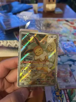 Pokemon Eevee 173 (Sealed) SV: Scarlet & Violet Promo Holo Basic Card TCG 2025 - Image 1