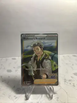 Pokemon TCG Pokemon Go - Professor's Research #78/78 - Ultra Rare Holo NM - Image 1