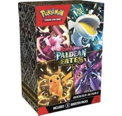 Pokemon TCG Paldean Fates Booster Bundle Factory Sealed – Lot of 3 - Image 1