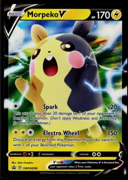 Pokemon SWSH: Sword & Shield Promo Cards #SWSH056 Morpeko V - Image 1