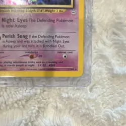 Pokemon Misdreavus 50 HP Neo Revelation 11/64 Holo Rare Basic 2000 Pokemon TCG - Image 3