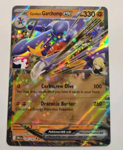Cynthia’s Garchomp EX - 104/182 Pokemon Prize Pack Series - Image 1
