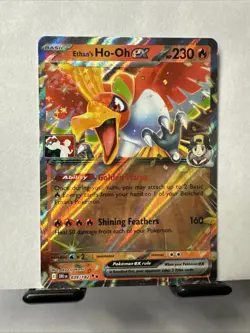 Ethan's Ho-Oh ex 039/182 DRI Play! Pokemon Stamp Prize Pack Series 8 - NM - Image 1