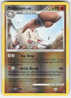 Primeape 39/147 Rare Supreme Victors Pokemon Reverse Holo LP - Image 1
