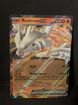 POKEMON RESHIRAM ex 020/086 WHITE FLARE - RARE-HOLO NM/M - Image 1