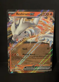 POKEMON RESHIRAM ex 020/086 WHITE FLARE - RARE-HOLO NM/M - Image 2