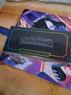 Pokemon TCG: Paldea Evolved ETB Elite Trainer Box Factory Sealed 9 packs New - Image 2