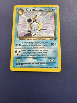 Dark Blastoise Holographic Team Rocket Set 3/82 Pokemon Card - Image 1