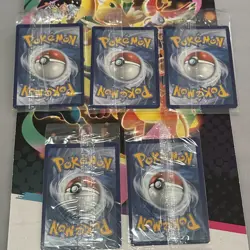 Pokemon Champion's Path RARE Charizard V Full Art Promo Holo Lot SWSH050 Sealed - Image 3