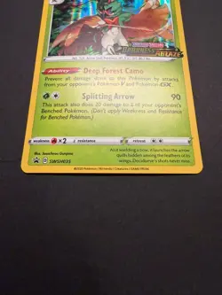 Decidueye - SWSH035 - Pokemon Sword & Shield Promo PreRelease Holo Rare Card NM - Image 4