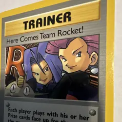 Pokemon 1st Edition Here Comes Team Rocket! Non Holo Team Rocket 71/82 Rare - Image 2