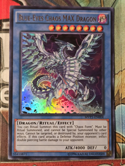 Yu-Gi-Oh! TCG Blue-Eyes Chaos MAX Dragon MVP1-EN004 1st Edition Ultra Rare - Image 1