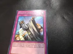 Solemn Judgment LCJW-EN182 Secret Rare 1st Edition Yugioh Card MP - Image 3