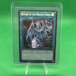 Yu-Gi-Oh! Return of the Dragon Lords Secret Rare LCKC-EN074 NM - Image 1