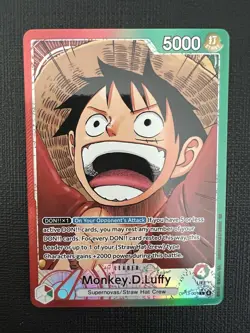 Monkey.D.Luffy (001) (Alternate Art) OP13-001 Carrying On His Will Foil - Image 1