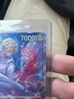 Sanji OP11-051 SR Alt Art A Fist of Divine Speed ONE PIECE Card NM English - Image 3
