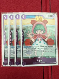 Sugar Playset - OP10-065 x4 - Royal Blood - One Piece TCG - English - Image 1