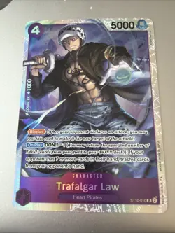 Trafalgar Law ST10-010 Premium Booster The Best One Piece - Eng NM SR Foil TCG - Image 1