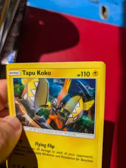 Tapu Koko SM31 Promo Holo Pokemon Card Great Condition - Image 4