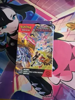 Pokemon TCG: Astral Radiance 3 Pack Hanger New Factory Sealed - Image 1
