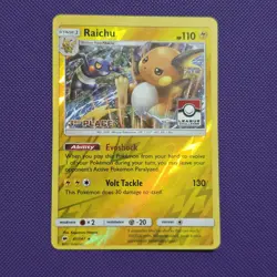 Raichu 41/147 League Challenge 3rd Place Promo Reverse Holo Pokemon TCG - Image 1
