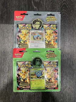 Pokemon Mega Evolution Ascended Heroes Kit Komala & Tangela Foil Booster Coin - Image 1