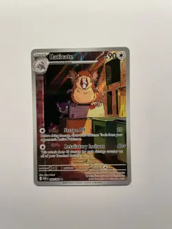 Raticate 2026 Pokemon TCG #099/088 ME03 Perfect Order Illustration Rare Holo - Image 1