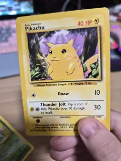 Pokemon Base Set Starter Combo Lot. (Bulbasaur, Charmander, Pikachu, Squirtle) - Image 5